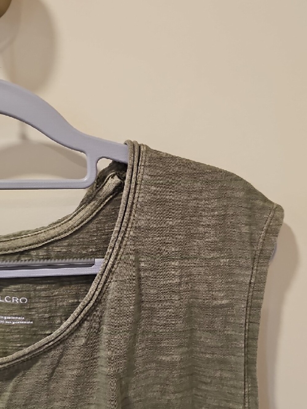Anthropologie Pilcro Bias Smocked Tee; EUC; Size XL; Color: Moss - Picture 4 of 7
